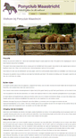 Mobile Screenshot of ponyclubmaastricht.nl